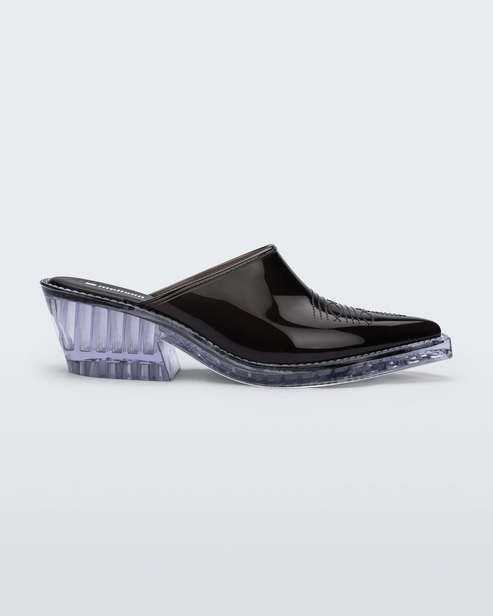 【関税込み】Silver Spring Mules - Off White - Leather - Blac Spring leather mules in white - Off White | Mytheresa