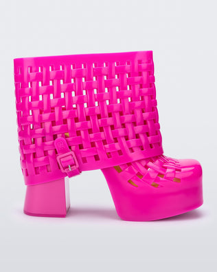 Product element, title Clog Boot in Pink
 price $149.50