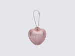 Small rose heart keychain with Melissa logo