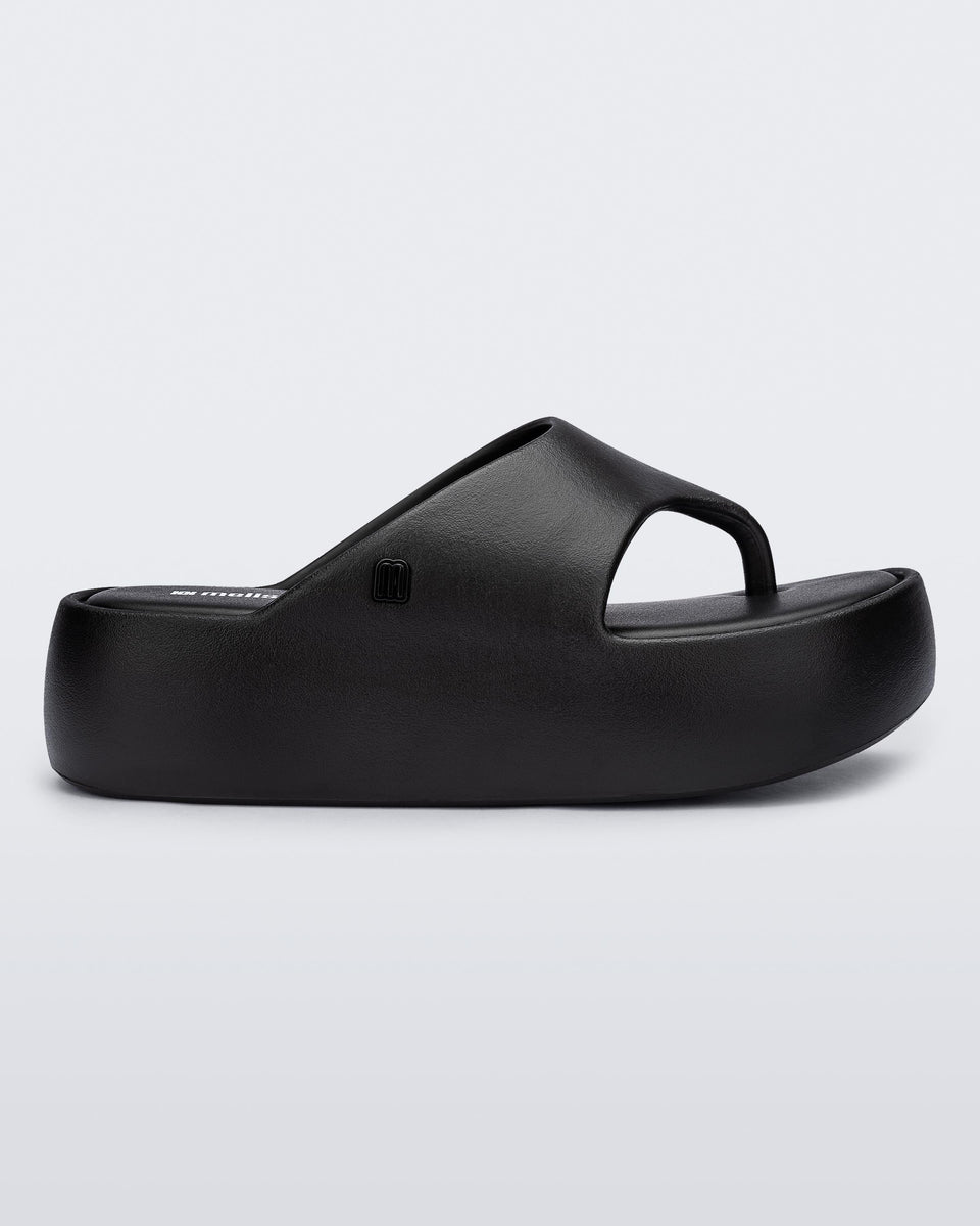 Free Platform Thong in Black | Melissa Shoes US