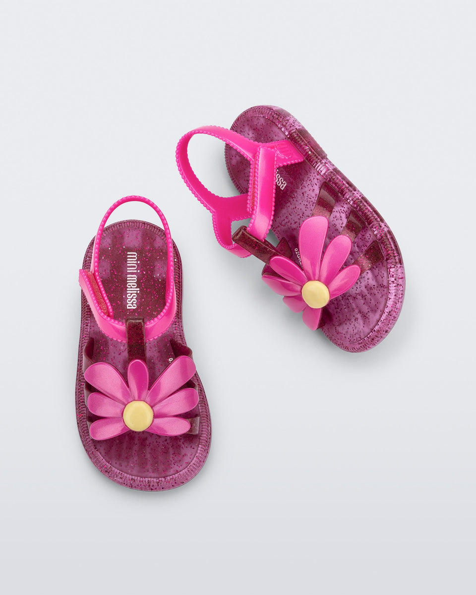 Mini Melissa Hip Bloom, Blue/Orange (Junior) main image 1