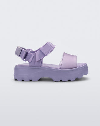 Product element, title Kick Off Sandal in Lilac
 price $79.00