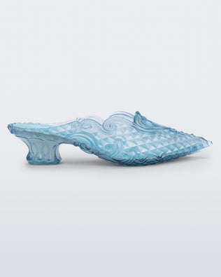 Product element, title Court Shoe in Blue
 price $249.00