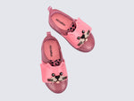 Top view of a pair of pink Jelly Pop Safari baby sneakers