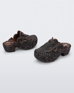 Product element, title Court Clog in Brown
 price $349.00