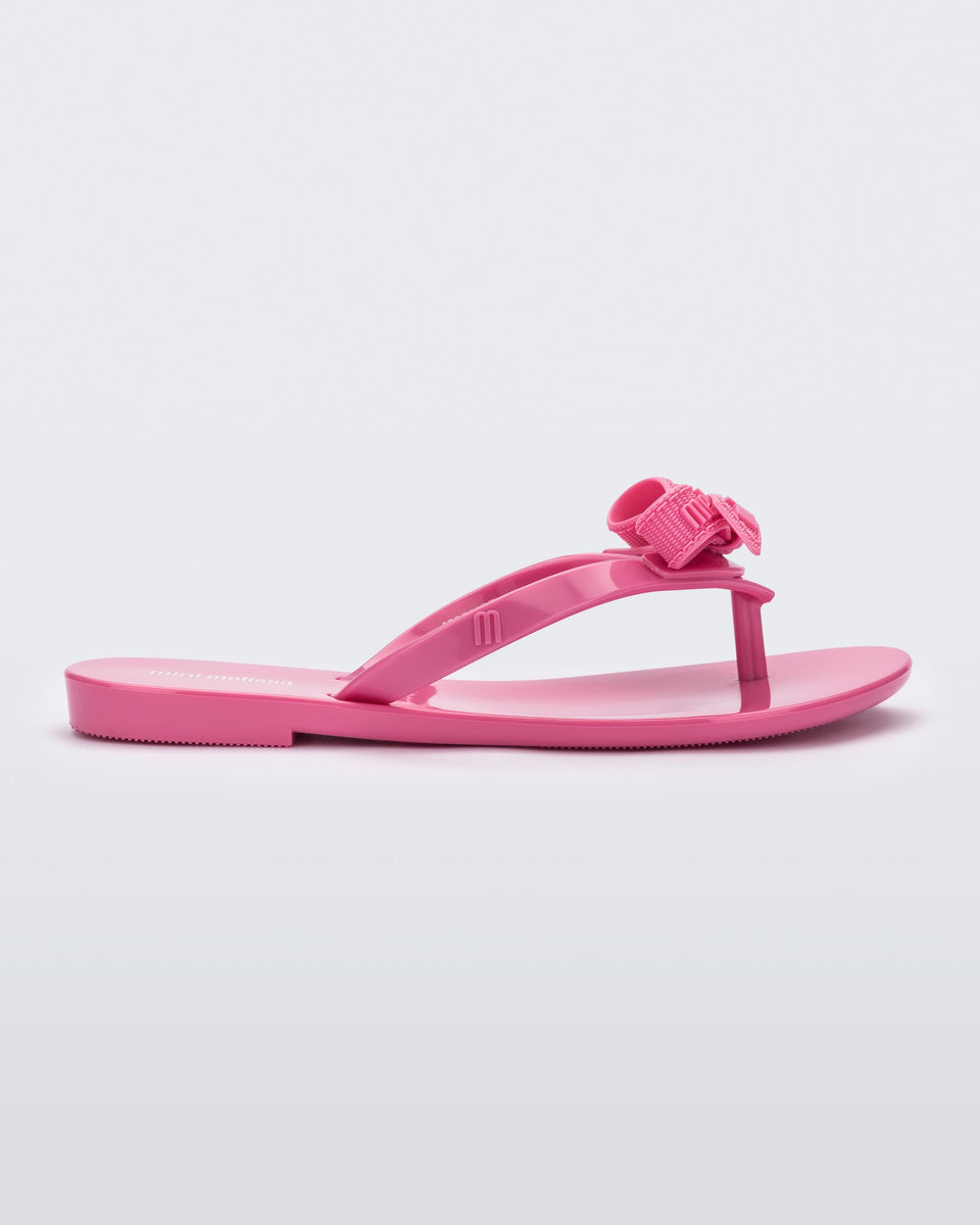 Harmonic M Lover Flip Flop in Pink for Kids | Mini Melissa Shoes US