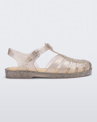 Product element, title Possession in Beige/Silver Glitter
 price $79.00