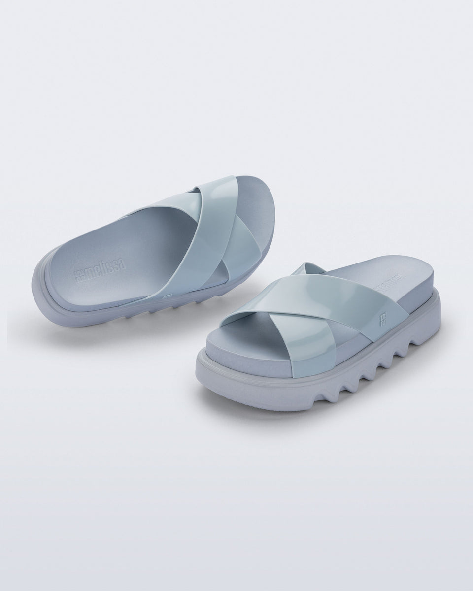 Cozy Cross Platform in Blue | Melissa Shoes US