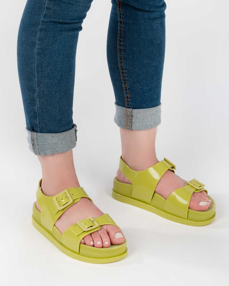 Melissa Wide Platform Green Product Image 2