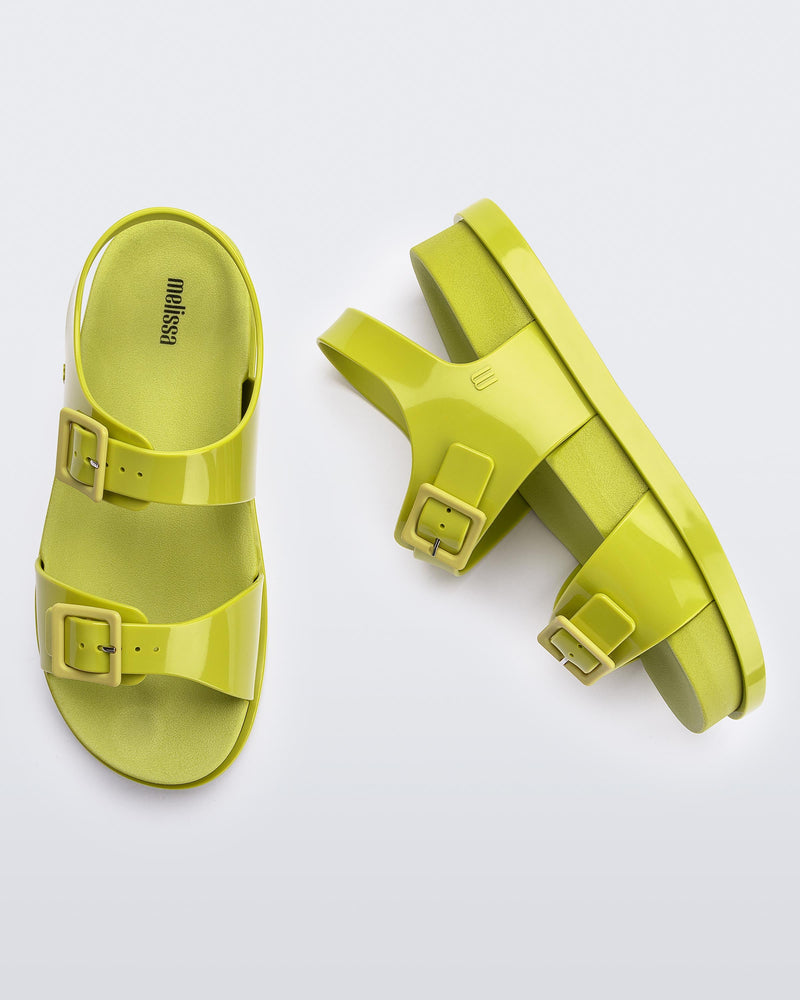 Melissa Wide Platform Green Product Image 3