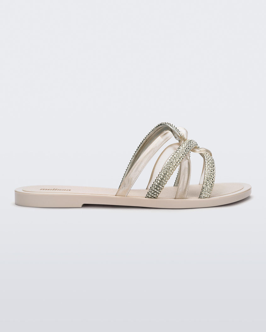 Melissa Shiny Slide Beige Product Image 1