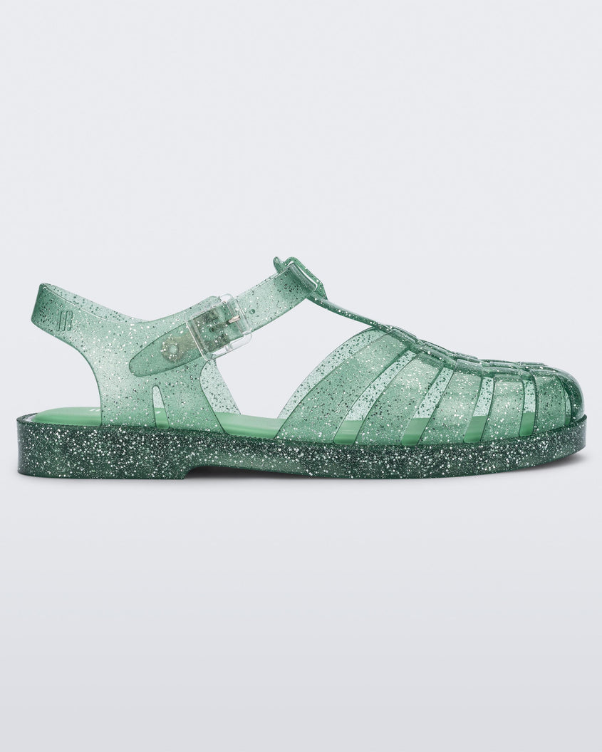 Melissa Possession Shiny Green Glitter Product Image 1