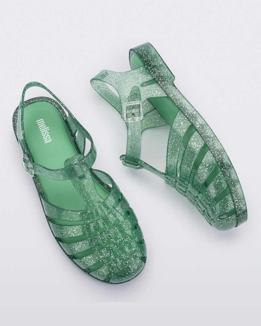 Melissa Possession Shiny Green Glitter Product Image 4