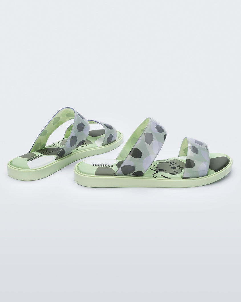 Melissa Bubble Slide Green Product Image 3