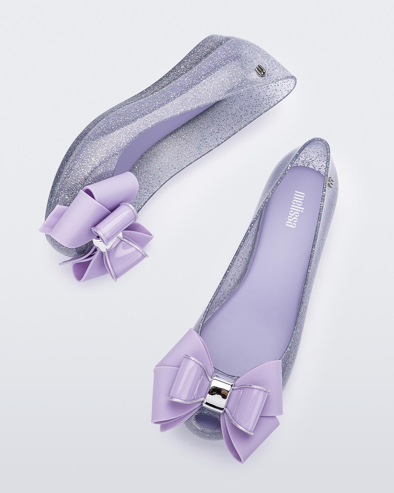 Melissa Ultragirl Sweet Clear Glitter/Lilac Product Image 2