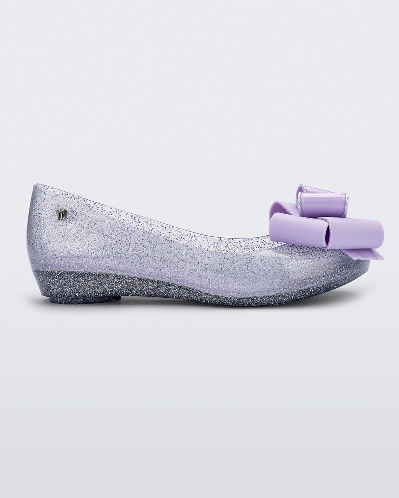 Melissa Ultragirl Sweet Clear Glitter/Lilac Product Image 1