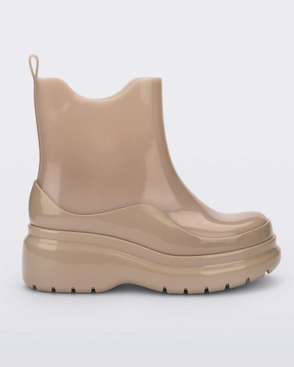 靴 Melissa Grip Boot Glitter Grip Boot in Clear Glitter – Melissa Shoes