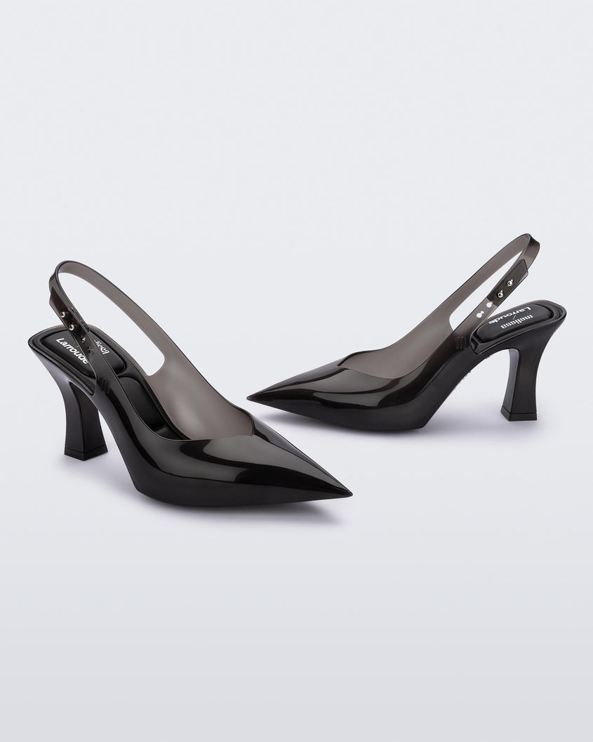 Melissa Slingback Black Transparent Product Image 3