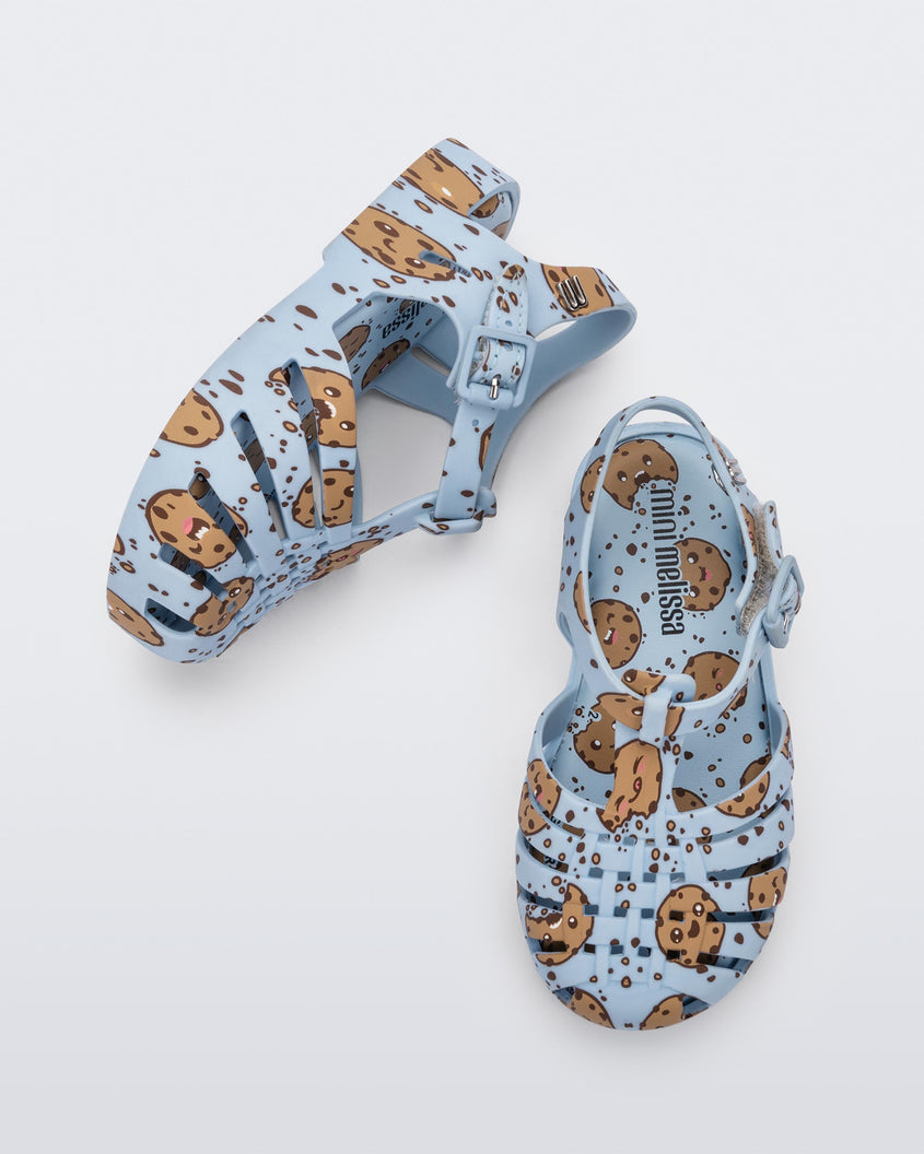 Mini Melissa Possession Candy Blue/Beige Product Image 2