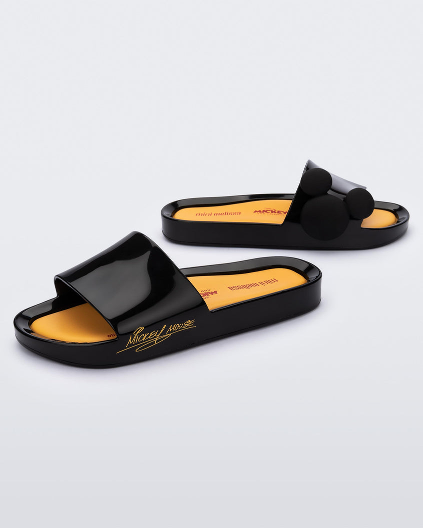 Mini Melissa Beach Black/Yellow Product Image 2