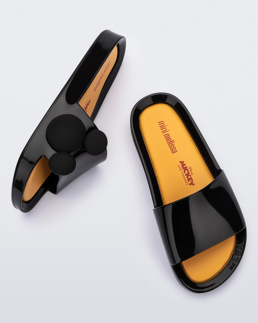 Mini Melissa Beach Black/Yellow Product Image 3