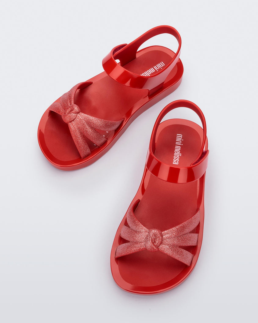Mini Melissa Precious Metallic Red Product Image 1
