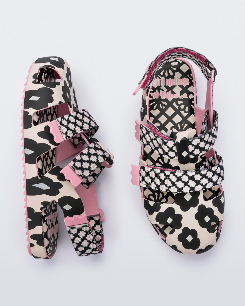 Mini Melissa Yoyo Pink/Black Product Image 3