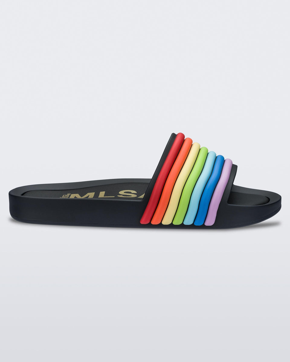 Mini melissa rainbow slides discount