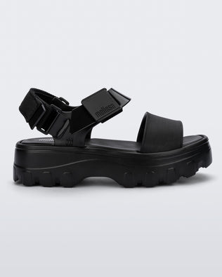 Product element, title Kick Off Sandal in Black/Black
 price $125.00