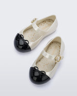 Mini Melissa Sweet Love Cap Toe Pearly White/Black Product Image 4