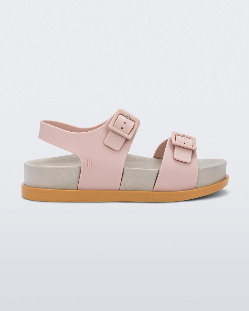 Melissa Wide Platform Caramel/Beige/Pink Product Image 1