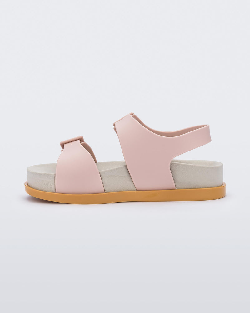 Melissa Wide Platform Caramel/Beige/Pink Product Image 2