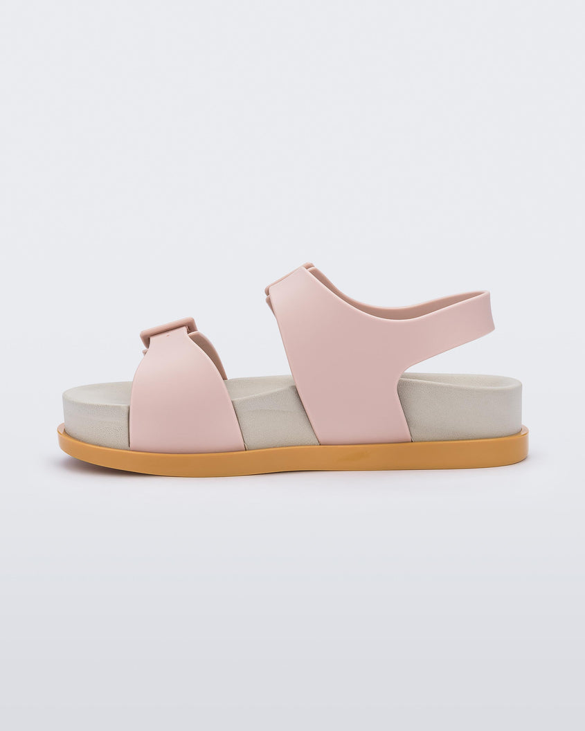 Melissa Wide Platform Caramel/Beige/Pink Product Image 2