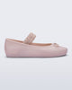 Side view of a pink Sophie Scrunch flat