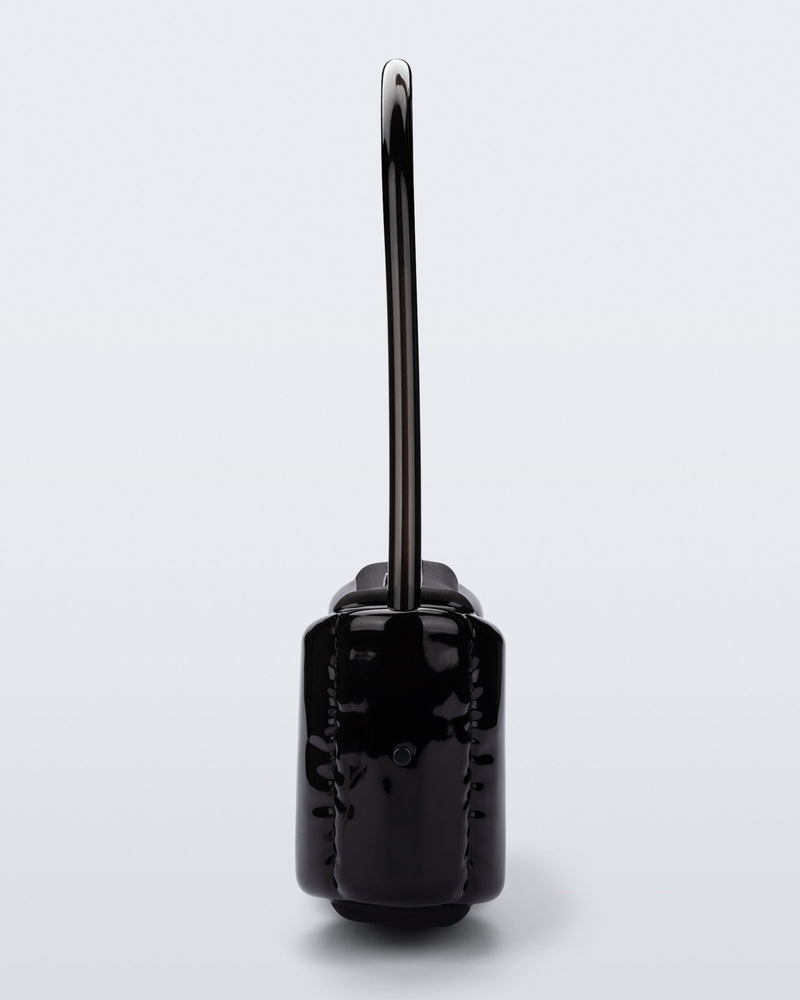 Side view of a black Airflow bag with shoulder strap