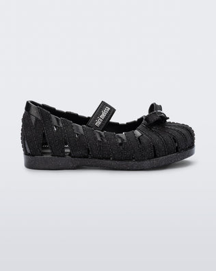 Product element, title M Lover Ballerina in Glitter Black
 price $39.00