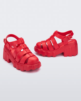 Product element, title Megan in Red
 price $97.30