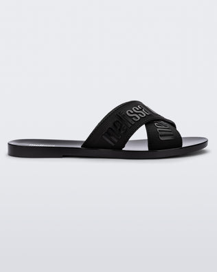 Product element, title M Lover Slide in Black
 price $41.30