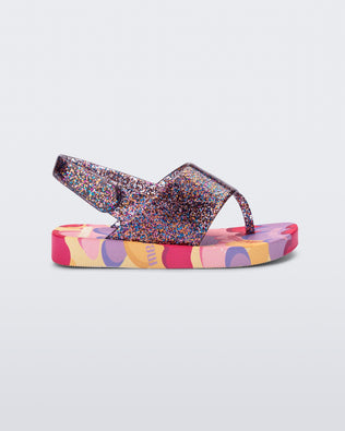 Product element, title Shiny in Purple Glitter
 price $24.50