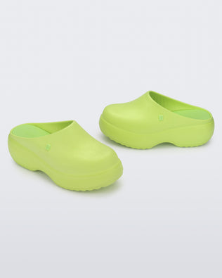 Product element, title Free Clog Platform in Green
 price $65.40