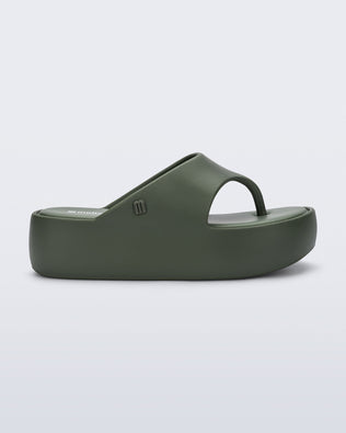 Product element, title Free Platform Thong in Green
 price $99.00