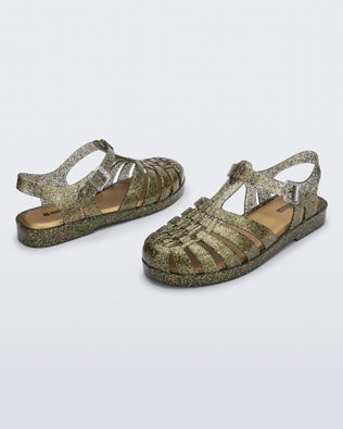 Product element, title Possession in Glitter Green
 price $79.00