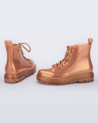 Product element, title Coturno in Pearly Brown
 price $39.50