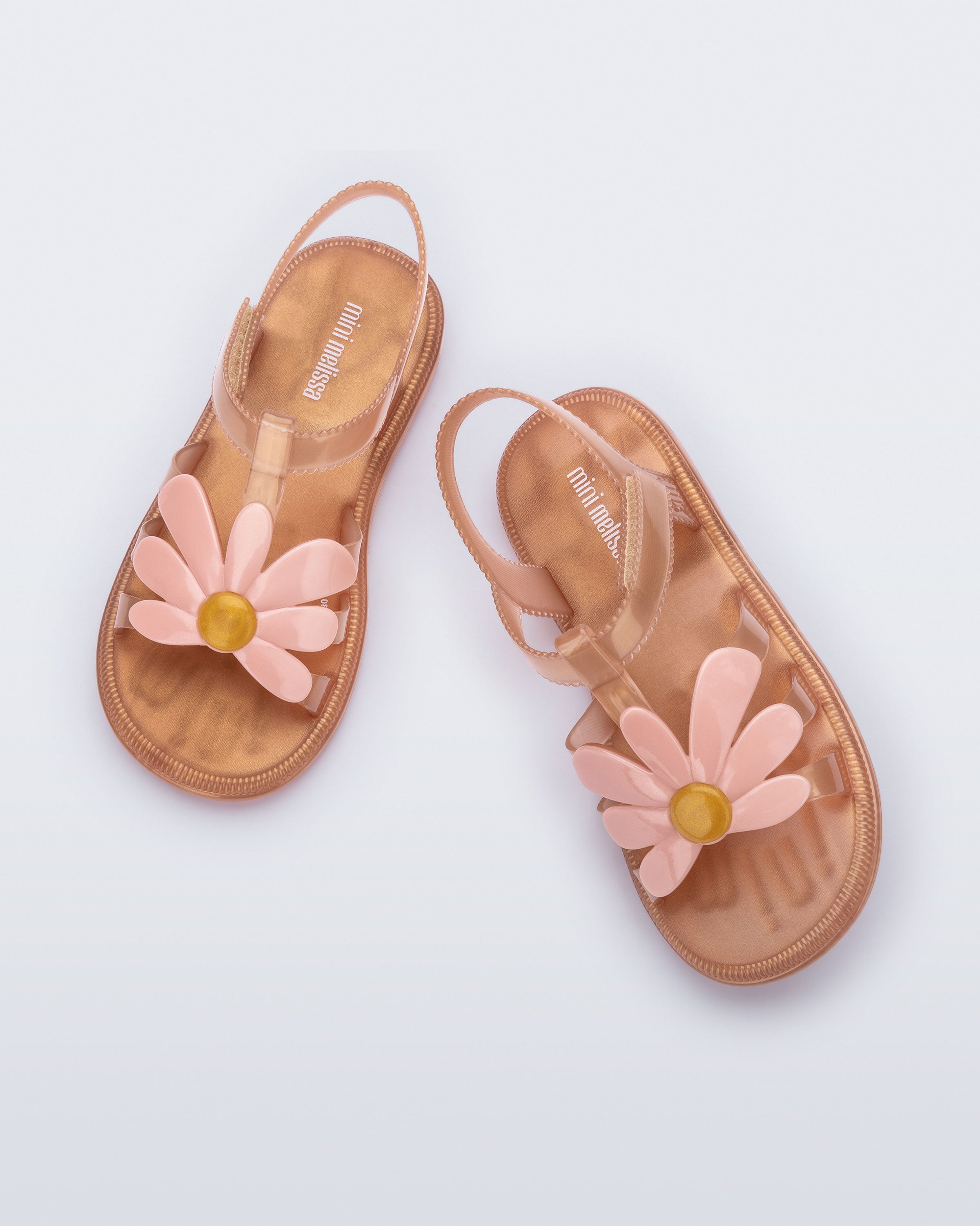 Harmonic Petals Flip Flop in Pink for Kids | Mini Melissa Shoes US