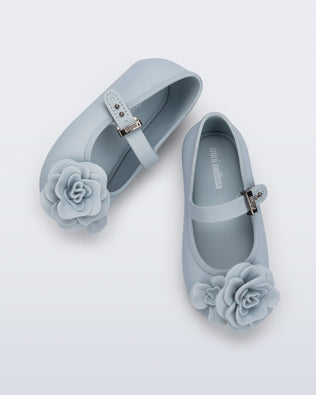 Product element, title Soft Ballerina Petals in Light Blue
 price $65.00