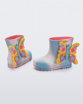 Product element, title Welly Wonderland in Pink/Blue
 price $75.00