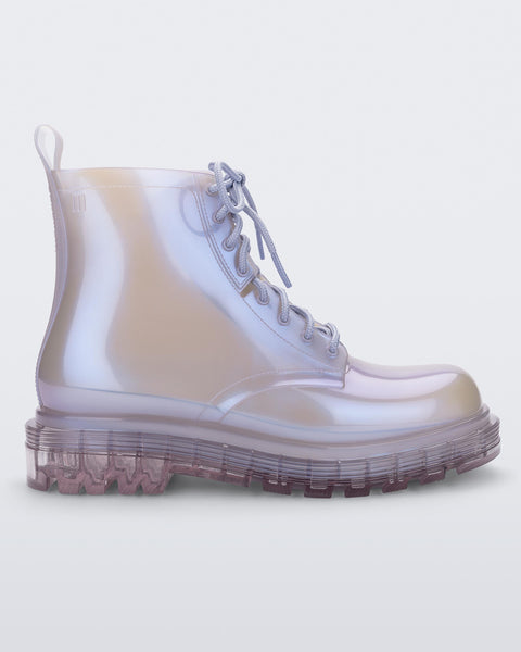Coturno Boot in Pearly Lilac Melissa Shoes