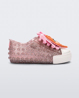 Product element, title Polibolha in Pink Glitter/White
 price $59.50