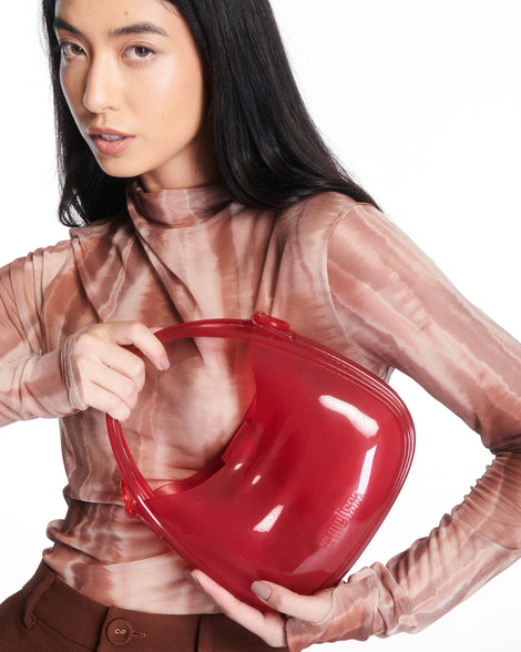 Mirror Bag in Transparent Red | Melissa Shoes US