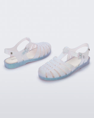 Product element, title Possession in Clear Glitter
 price $79.00